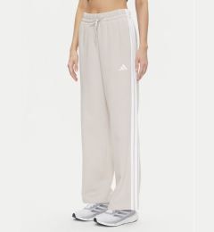 Снимка на adidas Долнище анцуг Essentials 3-Stripes JW9215 Бежов Regular Fit