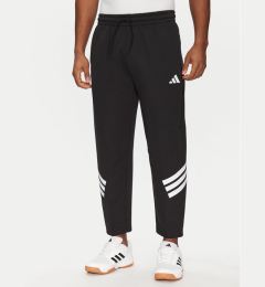 Снимка на adidas Долнище анцуг Future Icons 3-Stripes JD4889 Черен Loose Fit