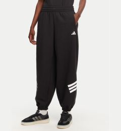 Снимка на adidas Долнище анцуг Future Icons 3-Stripes Parachute JE0141 Черен Loose Fit