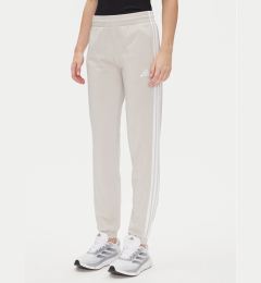 Снимка на adidas Долнище анцуг Tricot 3-Stripes JD4536 Бежов Regular Fit