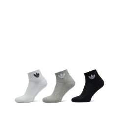 Снимка на adidas Комплект 3 чифта дълги чорапи мъжки Mid Crew IJ5612 Цветен