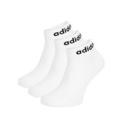 Снимка на adidas Комплект 3 чифта къси чорапи унисекс HT3451 Бял