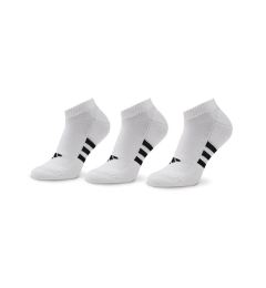 Снимка на adidas Комплект 3 чифта къси чорапи унисекс Prf Cush Low 3P HT3449 Бял