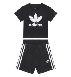 Снимка на adidas Комплект тишърт и панталонки adicolor JC9155 Черен Regular Fit