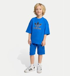 Снимка на adidas Комплект тишърт и панталонки Big Logo Execution KA0224 Син Loose Fit