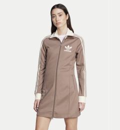 Снимка на adidas Плетена рокля adicolor 3-Stripes JC5779 Бежов Regular Fit