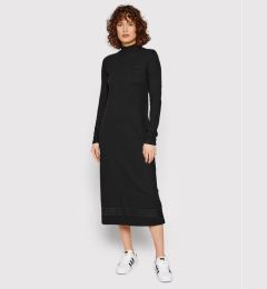 Снимка на adidas Плетена рокля Rib HE6916 Черен Regular Fit