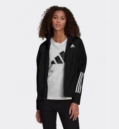 Снимка на adidas Преходно яке BSC 3-Stripes RAIN.RDY H65759 Черен Regular Fit