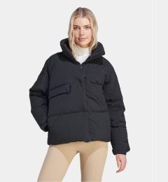 Снимка на adidas Пухено яке Big Baffle IK3166 Черен Loose Fit