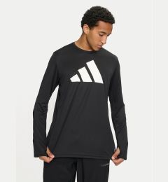 Снимка на adidas Тениска от техническо трико Run It IL7231 Черен Regular Fit