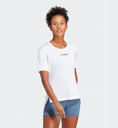 Снимка на adidas Тениска от техническо трико Terrex Multi T-Shirt HM4040 Бял Regular Fit