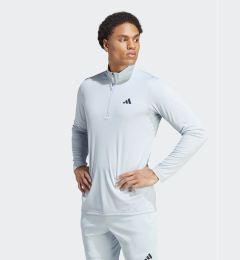 Снимка на adidas Тениска от техническо трико Train Essentials Seasonal Training IJ9620 Светлосиньо Regular Fit
