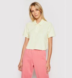 Снимка на adidas Тениска с яка и копчета Tennis Luxe H56469 Жълт Regular Fit