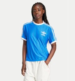 Снимка на adidas Тишърт adicolor 3-Stripes IY7233 Син Loose Fit