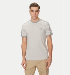 Снимка на adidas Тишърт adicolor Classics 3-Stripes JN7016 Сив Slim Fit