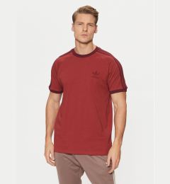 Снимка на adidas Тишърт adicolor Classics 3-Stripes JN7019 Червен Slim Fit