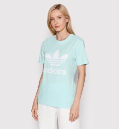 Снимка на adidas Тишърт adicolor Classics Trefoil HK9638 Син Regular Fit