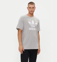 Снимка на adidas Тишърт Adicolor Classics Trefoil T-Shirt IA4817 Сив Regular Fit