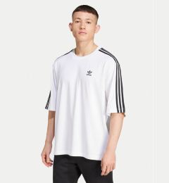 Снимка на adidas Тишърт adicolor IZ2474 Бял Oversize