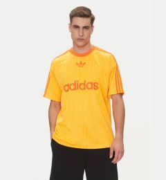 Снимка на adidas Тишърт adicolor JP1027 Жълт Loose Fit