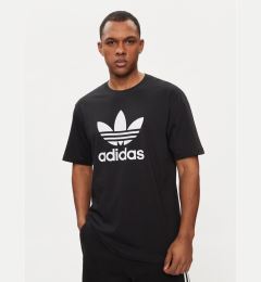 Снимка на adidas Тишърт adicolor Trefoil IU2364 Черен Regular Fit