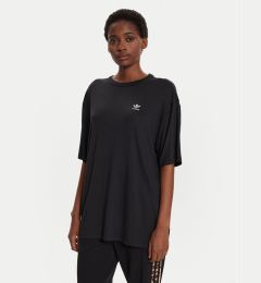 Снимка на adidas Тишърт adicolor Trefoil IU2408 Черен Loose Fit