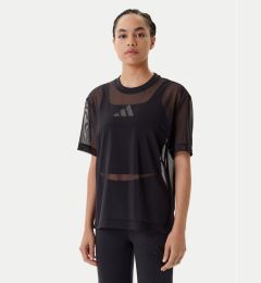 Снимка на adidas Тишърт ALL SZN Soft Lux Mesh JM3737 Черен Loose Fit