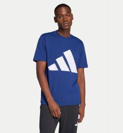 Снимка на adidas Тишърт Essentials Big Logo JE8940 Тъмносин Regular Fit
