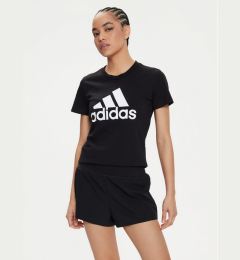 Снимка на adidas Тишърт Essentials Logo GL0722 Черен Regular Fit