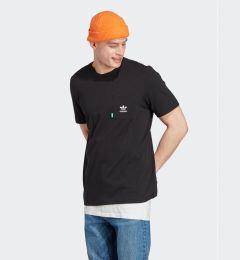 Снимка на adidas Тишърт Essentials+ Made With Hemp T-Shirt HR8623 Черен Regular Fit