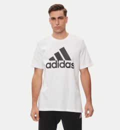 Снимка на adidas Тишърт Essentials Single Jersey Big Logo T-Shirt IC9349 Бял Regular Fit