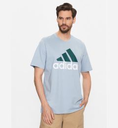 Снимка на adidas Тишърт Essentials Single Jersey Big Logo T-Shirt IJ8576 Син Regular Fit