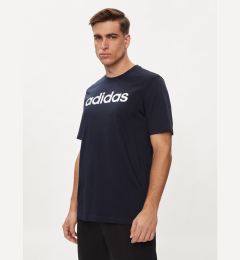 Снимка на adidas Тишърт Essentials Single Jersey Linear Embroidered Logo T-Shirt IC9275 Син Regular Fit
