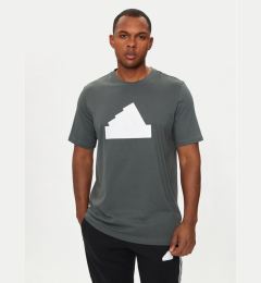 Снимка на adidas Тишърт Future Icons Badge of Sport IZ1623 Зелен Regular Fit