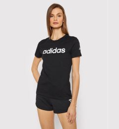 Снимка на adidas Тишърт Loungewear Essentials Logo GL0769 Черен Slim Fit