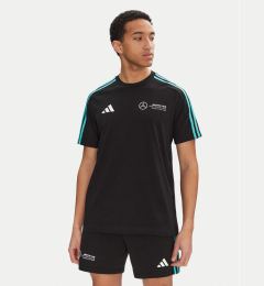 Снимка на adidas Тишърт Mercedes - AMG Petronas Formula One Team DNA JV5425 Черен Regular Fit