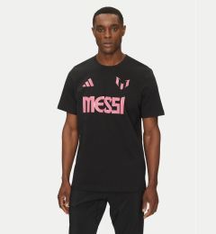 Снимка на adidas Тишърт Messi Name and Number Graphic JM3551 Черен Regular Fit