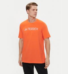 Снимка на adidas Тишърт Terrex Classic Logo T-Shirt HY1694 Оранжев Regular Fit