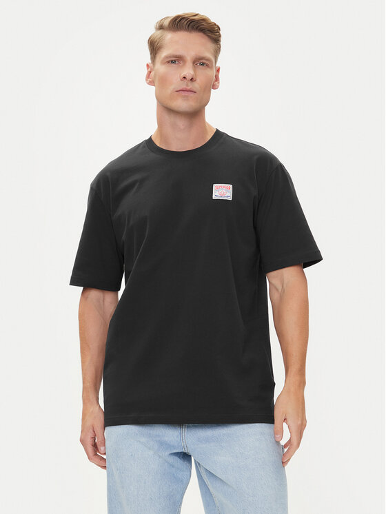 Снимка на adidas Тишърт Wabash JW0161 Черен Loose Fit