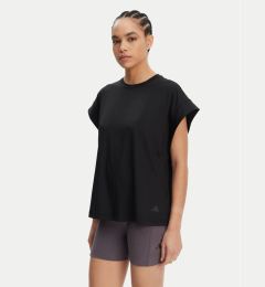 Снимка на adidas Тишърт Yoga JL7800 Черен Loose Fit