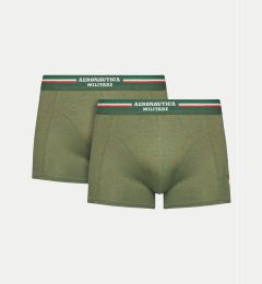 Снимка на Aeronautica Militare Комплект 2 чифта боксерки AM1UBX001 Каки