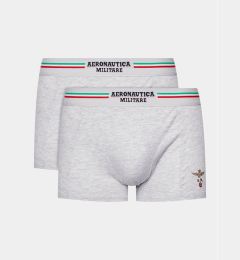 Снимка на Aeronautica Militare Комплект 2 чифта боксерки AM1UBX001 Сив