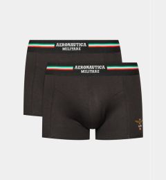 Снимка на Aeronautica Militare Комплект 2 чифта боксерки AM1UBX001 Черен