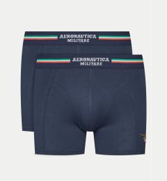 Снимка на Aeronautica Militare Комплект 2 чифта боксерки AM1UBX002 Тъмносин