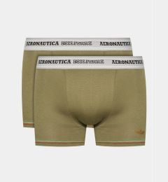 Снимка на Aeronautica Militare Комплект 2 чифта боксерки AM1UBX003 Зелен