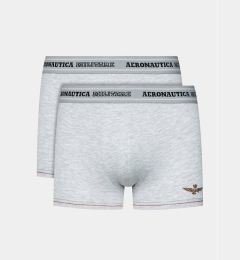 Снимка на Aeronautica Militare Комплект 2 чифта боксерки AM1UBX004 Сив