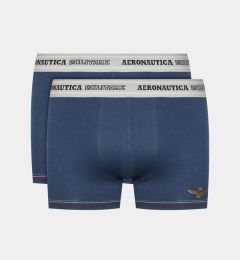 Снимка на Aeronautica Militare Комплект 2 чифта боксерки AM1UBX004 Тъмносин