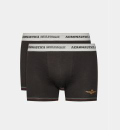 Снимка на Aeronautica Militare Комплект 2 чифта боксерки AM1UBX004 Черен