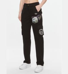Снимка на Aeronautica Militare Текстилни панталони 232PA1571DCT3221 Черен Regular Fit