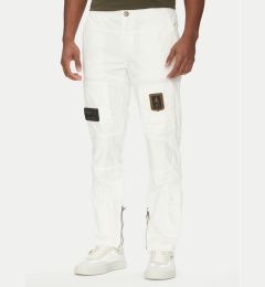 Снимка на Aeronautica Militare Текстилни панталони 251PA1387CT1493 Бял Regular Fit